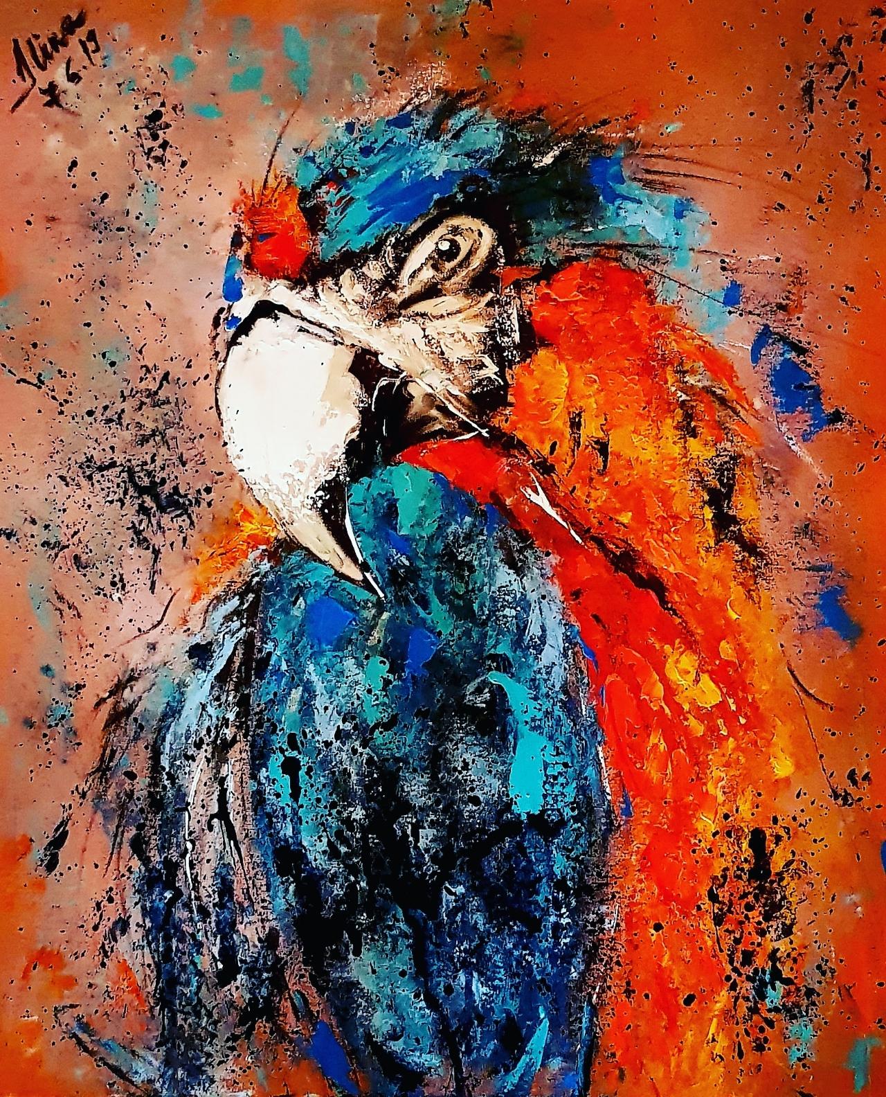 ArteDiAlina.com painting: I used to be a pirate